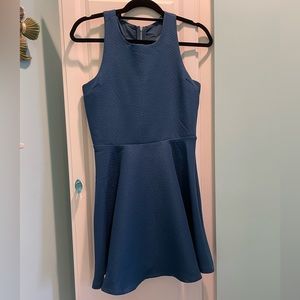 Miss Behave Girls Teal Mini Dress